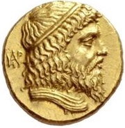 Stater - Andragoras King of Parthia obverse image