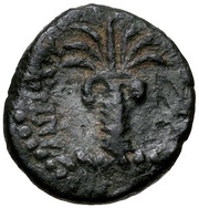 Prutah - Antiochos III Tyre, Persian Empires, 198 BC - 187 BC reverse image