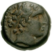 Prutah - Alexander I Balas Tyre obverse image