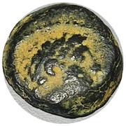 Prutah - Demetrius II Tyre obverse image
