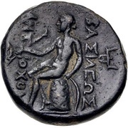 Chalkon - Antiochos I Antioch, Persian Empires, 268 BC - 261 BC reverse image