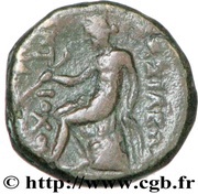 Chalkon - Antiochos III, Persian Empires, 223 BC - 187 BC reverse image