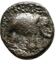 Chalkon - Antiochos III, Persian Empires, 222 BC - 187 BC reverse image