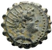 Chalkon - Antiochos VI Ptolemais obverse image