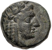 Dichalkon - Antiochos III Sardes obverse image