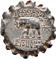 Dichalkon - Antiochos VI Antioch, Persian Empires, 143 BC - 142 BC reverse image