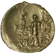 Dichalkon - Alexander II Zabinas Antioch, Persian Empires, 128 BC - 122 BC reverse image