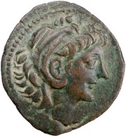 Dichalkon - Alexander II Zabinas Antioch obverse image