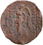 Dichalkon - Antiochos IX Kyzikenos Phoenicia, Persian Empires, 112 BC - 111 BC reverse image