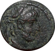 Dichalkon - Antiochos XII Dionysos Damacus obverse image