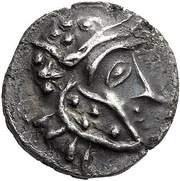 Drachm - Antiochos I Soter Uncertain mint in Drangiana obverse image
