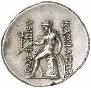 Drachm - Antiochos III Megas Antioch mint, Persian Empires, 204 BC - 197 BC reverse image