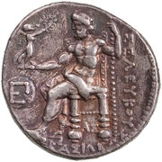 Tetradrachm - Seleukos I, Persian Empires, 282 BC - 281 BC reverse image