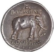 Tetradrachm - Seleukos I Nikator, Persian Empires, 281 BC reverse image