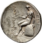 Tetradrachm - Antiochos I Soter Sardes, Persian Empires, 276 BC - 272 BC reverse image