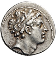 Tetradrachm - Antiochos IV Epiphanes Antiochia ad Orentem obverse image