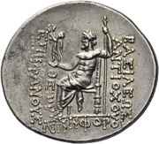 Tetradrachm - Antiochos IV Epiphanes Antioch, Persian Empires, 175 BC - 164 BC reverse image