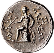 Tetradrachm - Antiochos IV Epiphanes Antioch in Persis, Persian Empires, 168 BC - 164 BC reverse image