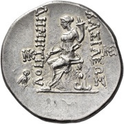 Tetradrachm - Demetrios I Soter Soloi, Persian Empires, 155 BC - 150 BC reverse image