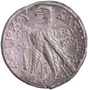 Tetradrachm - Antiochos VII, Persian Empires, 139 BC - 138 BC reverse image