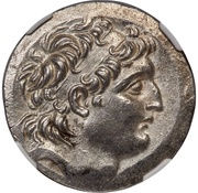 Tetradrachm - Antiochus VII Posthumous obverse image