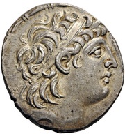 Tetradrachm - Antiochos VIII Grypos Ake-Ptolemais obverse image
