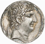 Tetradrachm - Antiochos VIII Epiphanes Grypos Seleucia ad Calycadnum obverse image