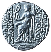 Tetradrachm - Antiochos X Eusebes Philopator, Persian Empires, 95 BC - 83 BC reverse image