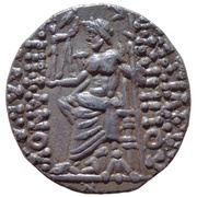 Tetradrachm - Philip I Philadelphos Antioch, Persian Empires, 88 BC - 75 BC reverse image