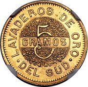5 Gramos reverse image