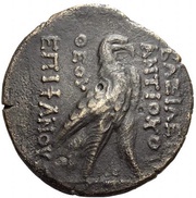 Quadruple - Antiochos IV Epiphanes Antioch, Persian Empires, 169 BC - 168 BC reverse image