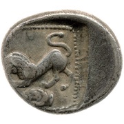 Drachm, Philistia, 400 BC - 350 BC reverse image