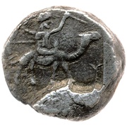 Drachm, Philistia, 400 BC - 350 BC reverse image
