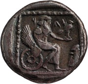 Drachm, Philistia, 400 BC - 350 BC reverse image