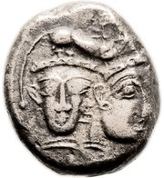 ¼ Shekel Philistia obverse image