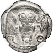 Shekel Philistia, Philistia,  reverse image