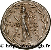 Tetradrachm AMP; ΘC reverse image