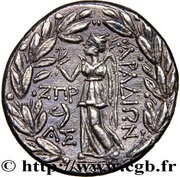 Tetradrachm ZΠP; AΣ, Phoenician cities, 73 BC - 72 BC reverse image