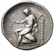 Tetradrachm, Phoenician cities, 227 BC - 226 BC reverse image