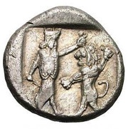 ½ Shekel - Ba'alshallim II Sidon reverse image