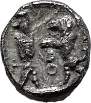 1⁄16 Shekel - Baalshillem II Sidon reverse image