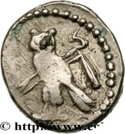 1⁄16 Shekel Hippocamp, Phoenician cities, 425 BC - 394 BC reverse image
