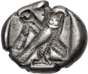 ¼ Shekel, Phoenician cities, 440 BC - 425 BC reverse image