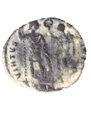 Follis - Arcadius VIRTUS EXERCITI; Nicomedia reverse image
