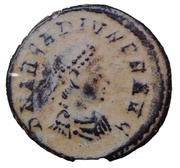 Nummus - Arcadius SALVS REIPVBLICAE; Antioch obverse image