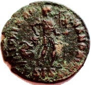 Follis - Arcadius GLORIA ROMANORVM; Siscia, Rome, 384-387 reverse image