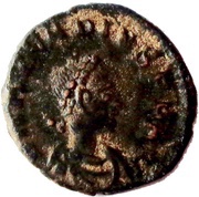 Follis - Arcadius SALVS REIPVBLICAE; Cyzicus obverse image