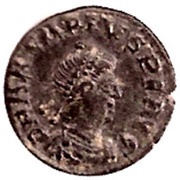 Follis - Arcadius SALVS REIPVBLICAE; Cyzicus obverse image
