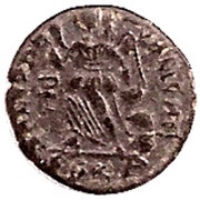 Follis - Arcadius SALVS REIPVBLICAE; Cyzicus, Rome, 388-392 reverse image