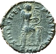 Follis - Aelia Eudoxia SALVS REIPVBLICAE; Cyzicus reverse image